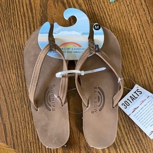 NWT Women’s Rainbow Flip flops - size 6.5-7.5
